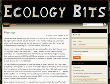 Tablet Screenshot of ecologybits.com